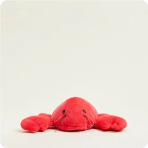 red lobster stuffie is long and flat