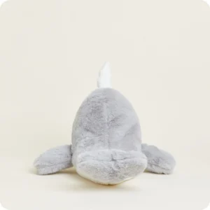 back view of narwhal, can see side flippers