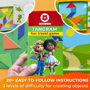 fun travel game with 20+ easy to follow instructions and 3 levels of difficulty for creating objects