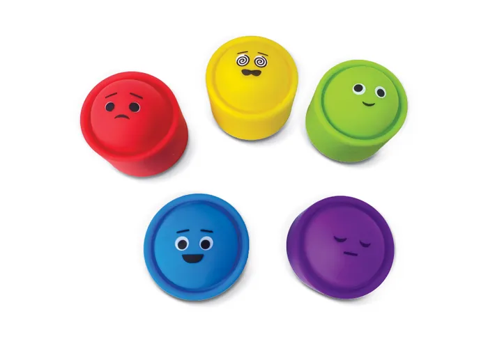 faces show sadness, happy and other emotions