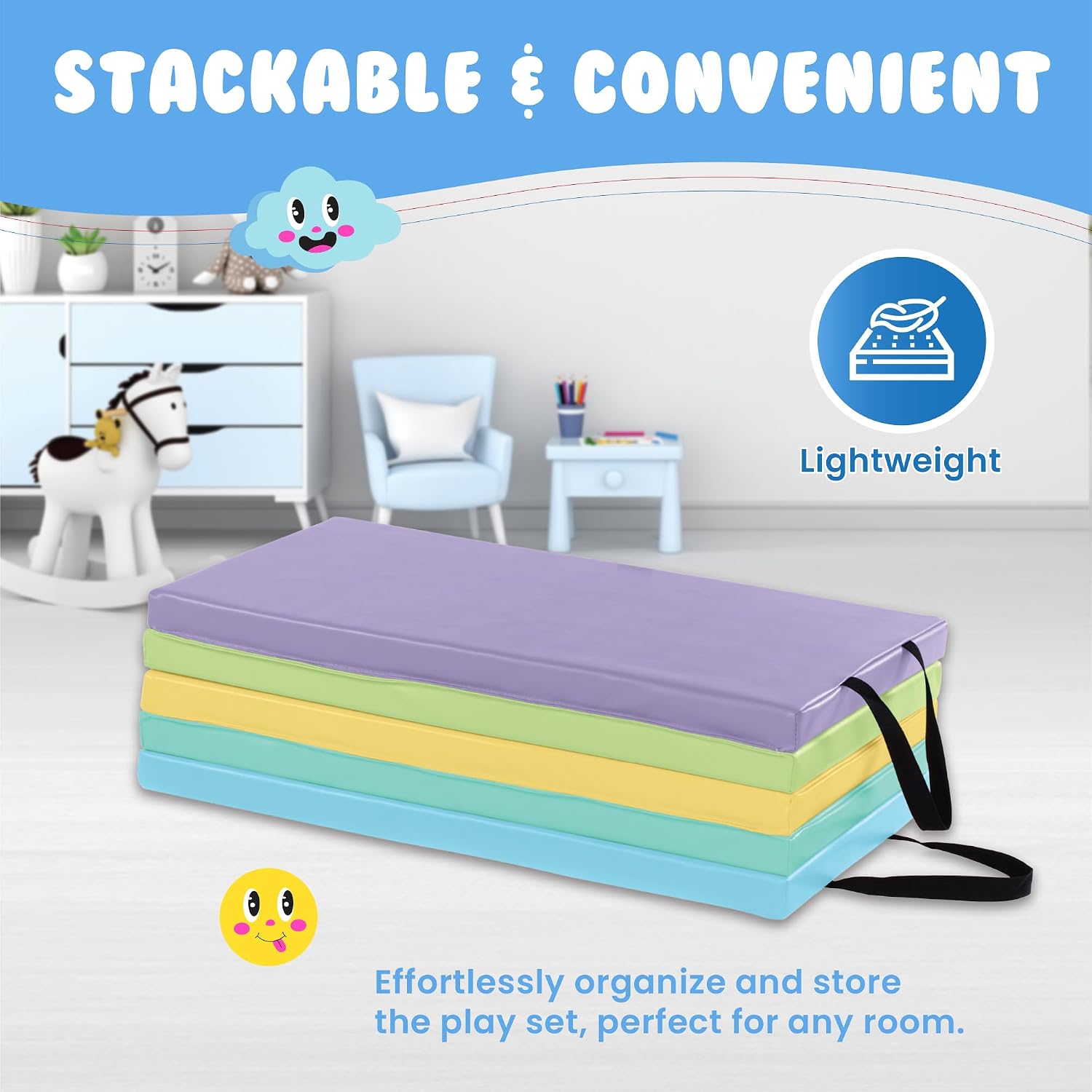 lightweight stackable and convenient