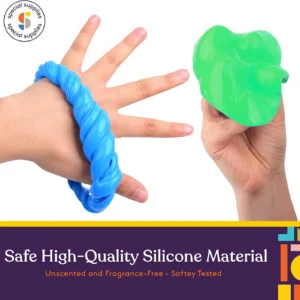 made from safe high quality silicone material