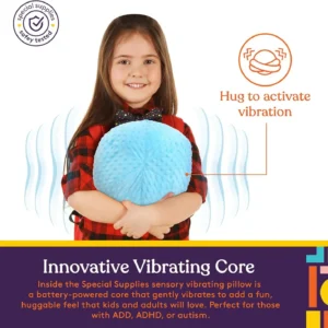 hug the ball pillow to activate vibration