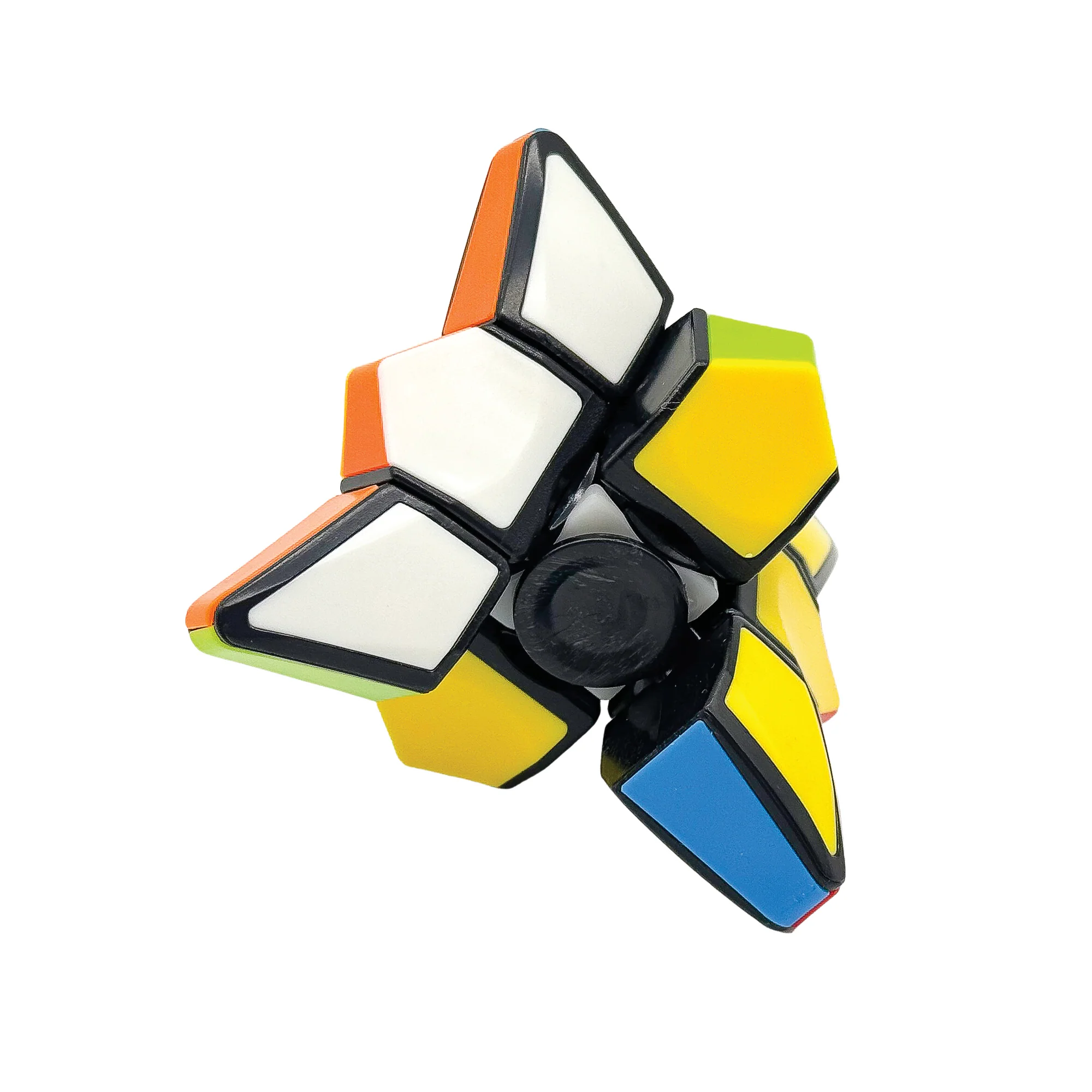 star shaped fidget can rotate