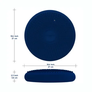 10.6" diameter, 2.3" height