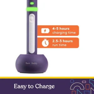 4-5 hour charging time, 2.5-3 hour run time, easy to charge