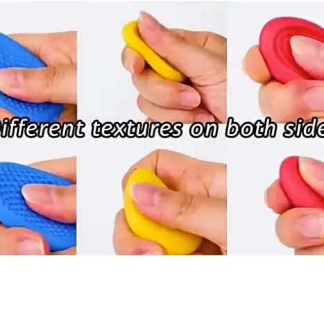 different textures on both sides