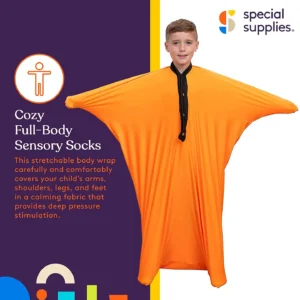 cozy full body sensory socks
