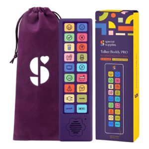 rectangular device with multicolored buttons with icons