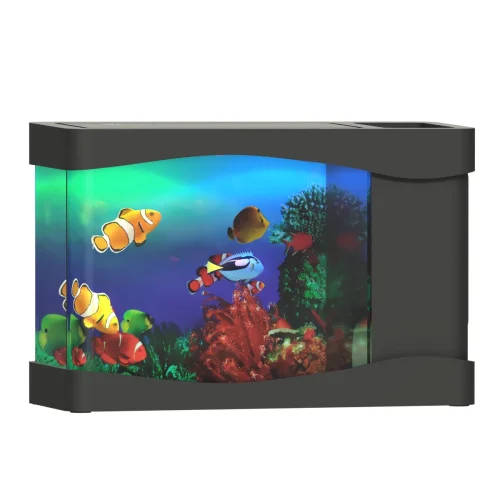 A mini artificial aquarium