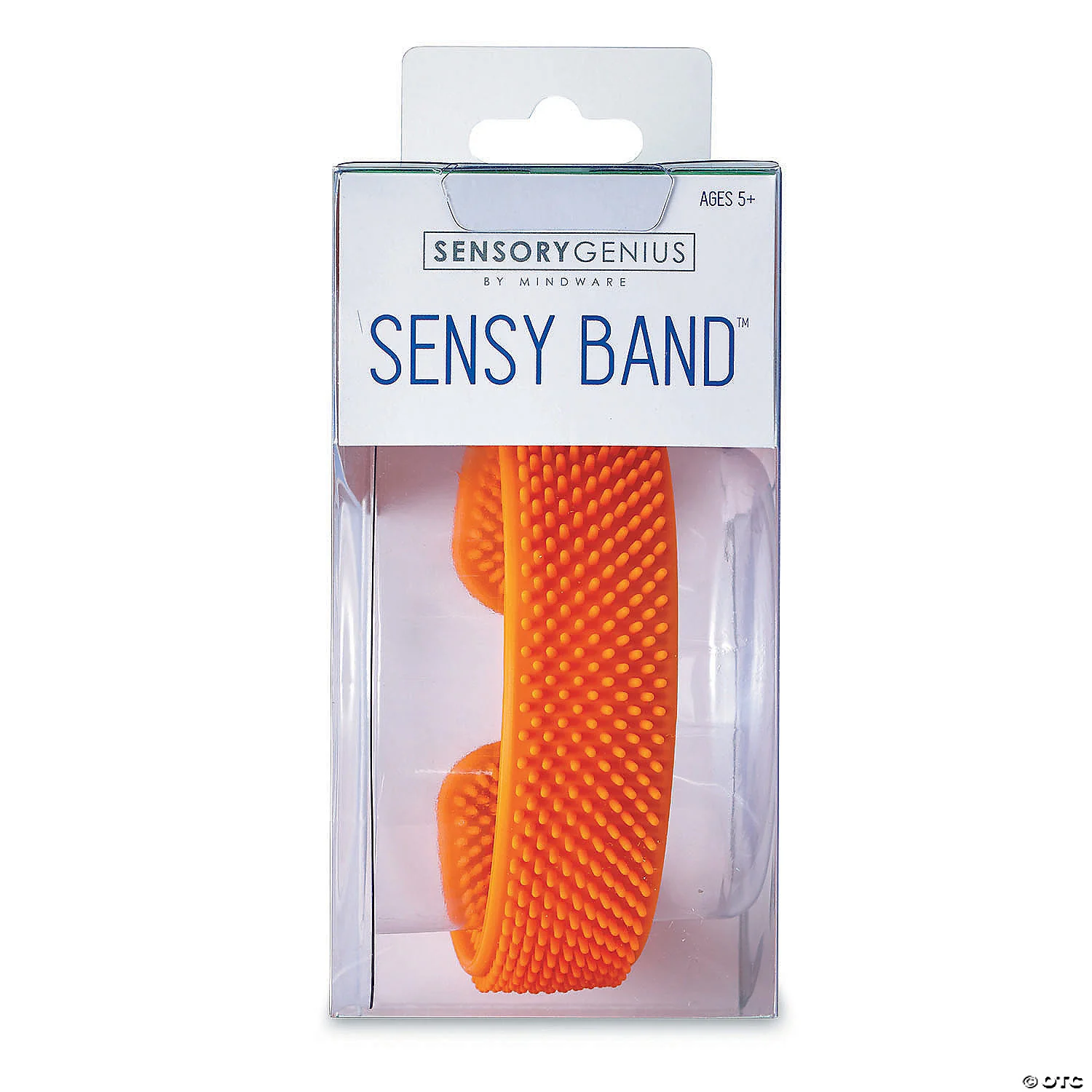 Sensy band in plastic packaging box