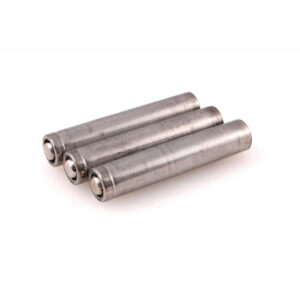 3 thin silver batteries