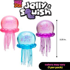 3.25" long jelly fish is a ball with tenticles