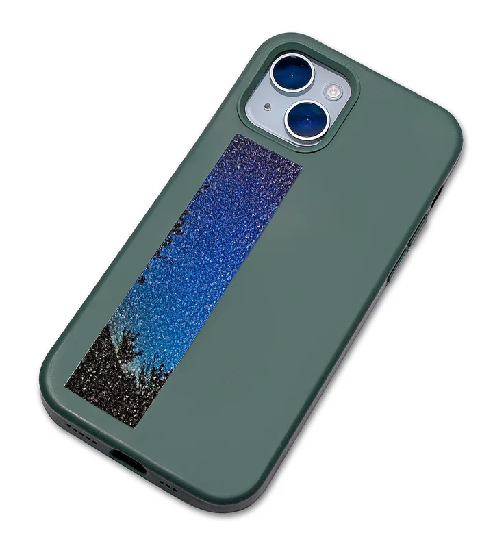 texture strip on a phone