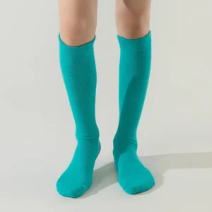 teal knee high socks