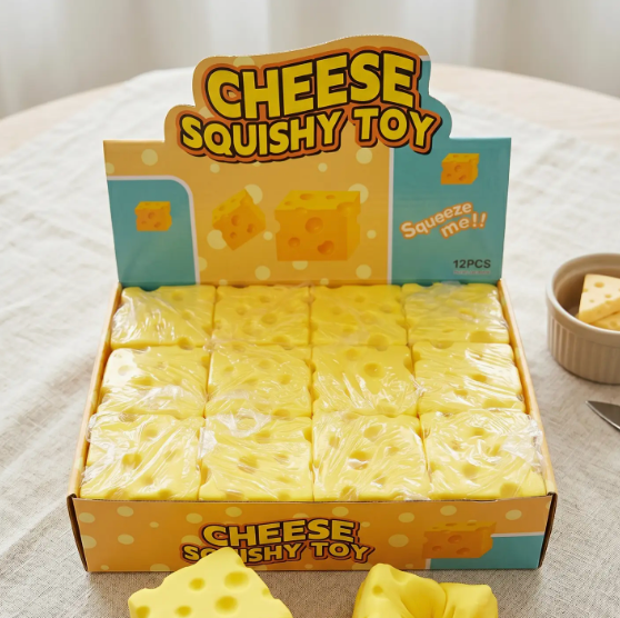 Cheese Squishy Toy