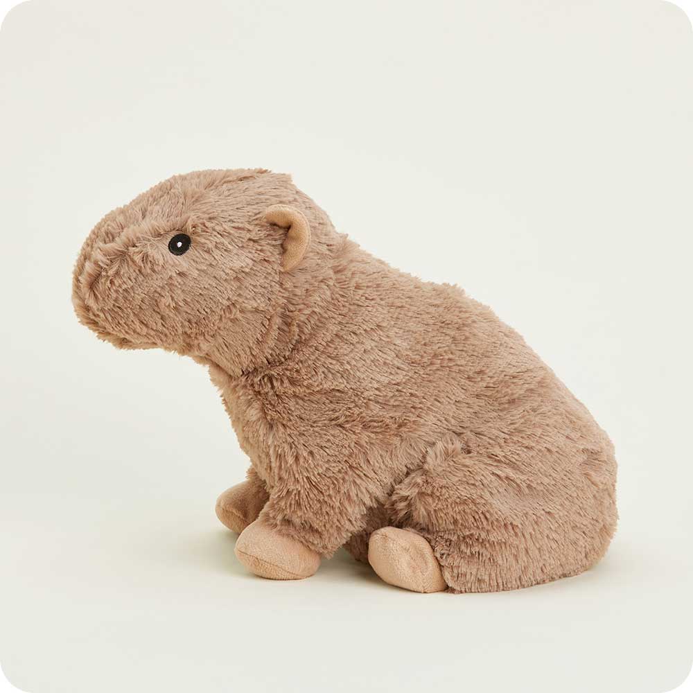 side view of capybara sitting
