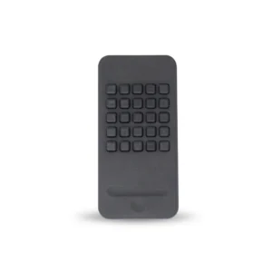 rectangular shaped fidget with a grid of raised buttons