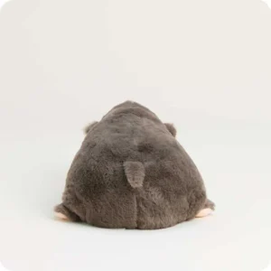 back of hippo shows short tail