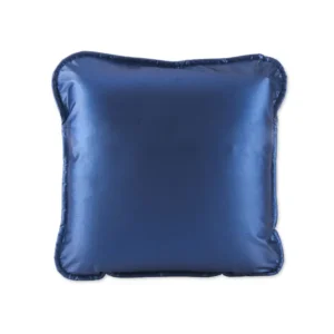 square blue cushion